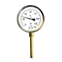 Термометр біметалічний ТБ-100-100 0+120°C кл.т.1,5 радіальний