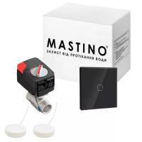 Система захисту від протікання води Mastino TS2 3/4 Light чорний (1 кран, 2 датчика)